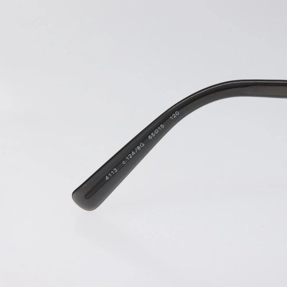 CHANEL COCO Mark Sunglasses plastic Silver CC Auth sw364 - Picture 6 of 12